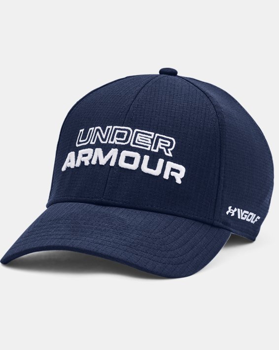 Men's UA Jordan Spieth Golf Hat, Blue, pdpMainDesktop image number 0